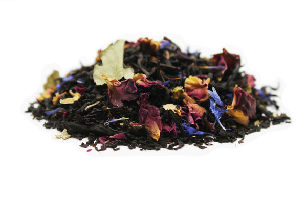 Black Currant and Rose Flavored Black Tea
